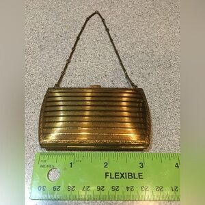 Antique Victorian Brass card case